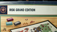 Risk Grand Edition Folding Wooden Board GameNew Factory Sealed
