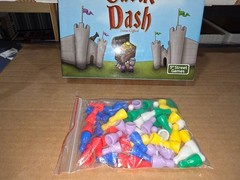 Castle Dash 5th Street Games Board Game 2-5 Players Fantasy Medieval