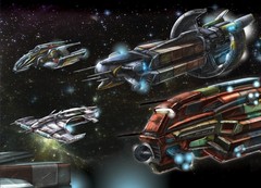 Core Space First Born: Ships of Disrepute Expansion – Battle Systems Cooperat…