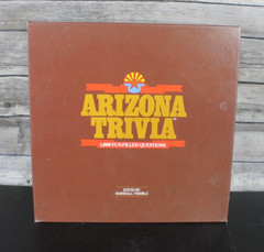 State of Arizona Trivia Board Game 1985 Vintage – Near Complete -Great Condition