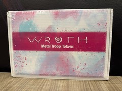*NEW IN SHRINK WRAP, FREE US SHIPPING* Wroth: Metal Troop Tokens game accessory