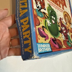 Vintage 1987 PIZZA PARTY Board Game Parker Brothers 100% COMPLETE Instructions