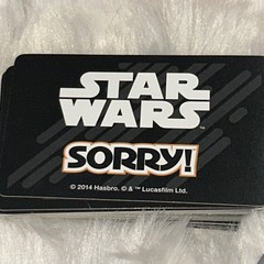 STAR WARS Sorry! Board Game 2014 Millinneum Falcon Edition Disney |CIB No Manual