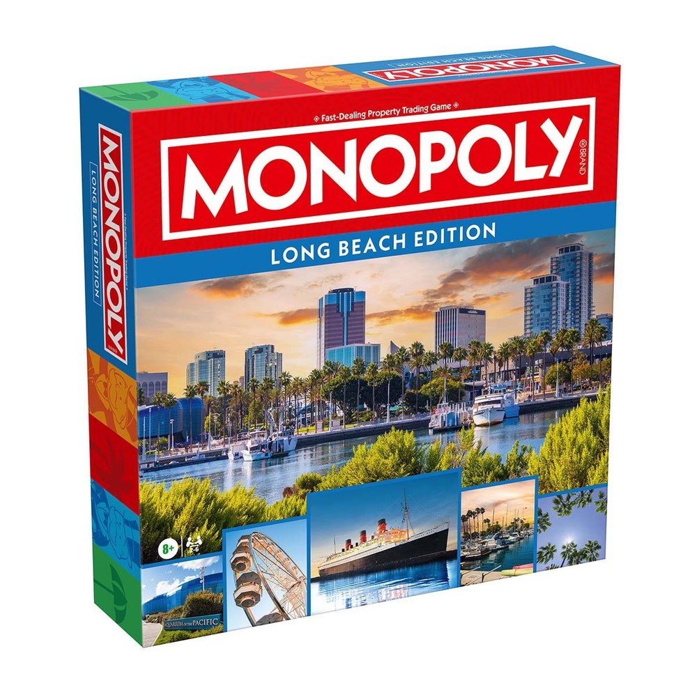 Long Beach, California Monopoly Board Game | New & Sealed – Family Game Night