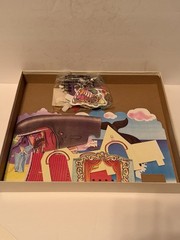 Walt Disney’s Pinocchio Vintage 3D Board Game Milton Bradley Rare #1