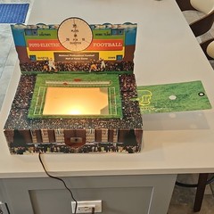 Cadaco Foto-Electric Football Hall of Fame Board Game 1970 Sports Teen Adult