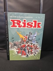 Risk Bookshelf Game (2006) The Game Of Global Domination Complete