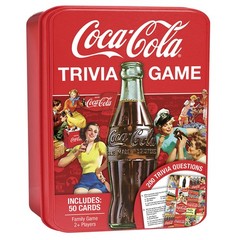 MasterPieces – Coca-Cola Trivia Game with Collectible Tin