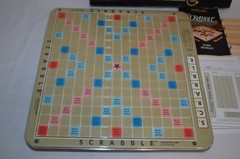 SCRABBLE 1989 Deluxe Edition #4034 Turn Table Base 100% Complete w/ Box
