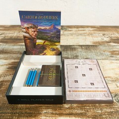 Cartographers: A Roll Player Tale Board Game + Playmat + Skills Mini Expansion