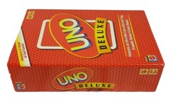 UNO Deluxe Card Game Mattel 2007 Ages 7+ 2 to 10 Players