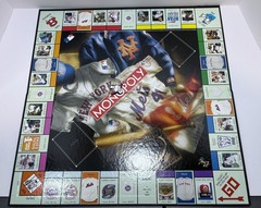 Monopoly New York Mets NY Collector’s Ed. Complete Board Game. Pewter Tokens