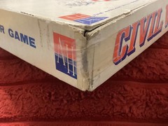 CIVIL WAR, VINTAGE 1961 AVALON HILL GAME, AS IS/ FREE POSTAGE!!!!
