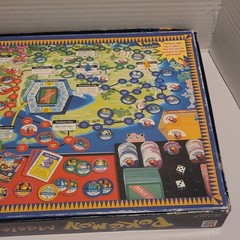 Vintage Hasbro Pokemon Master Trainer Game Board 1999 Edition 98% Complete