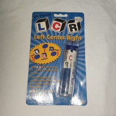 George & Co. LCR Game Left Center Right Dice Family Game New