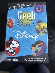 Playroom Ultra Pro Geek Out! Disney Trivia Party Game Brand New SEALED UNOPENED