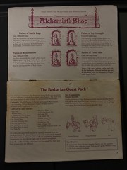 RARE! 1992 Milton Bradley Hero Quest Barbarian Quest Pack, Near complete