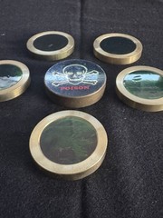 6 Hologram Brass Slammers With Images, 1990’s Games