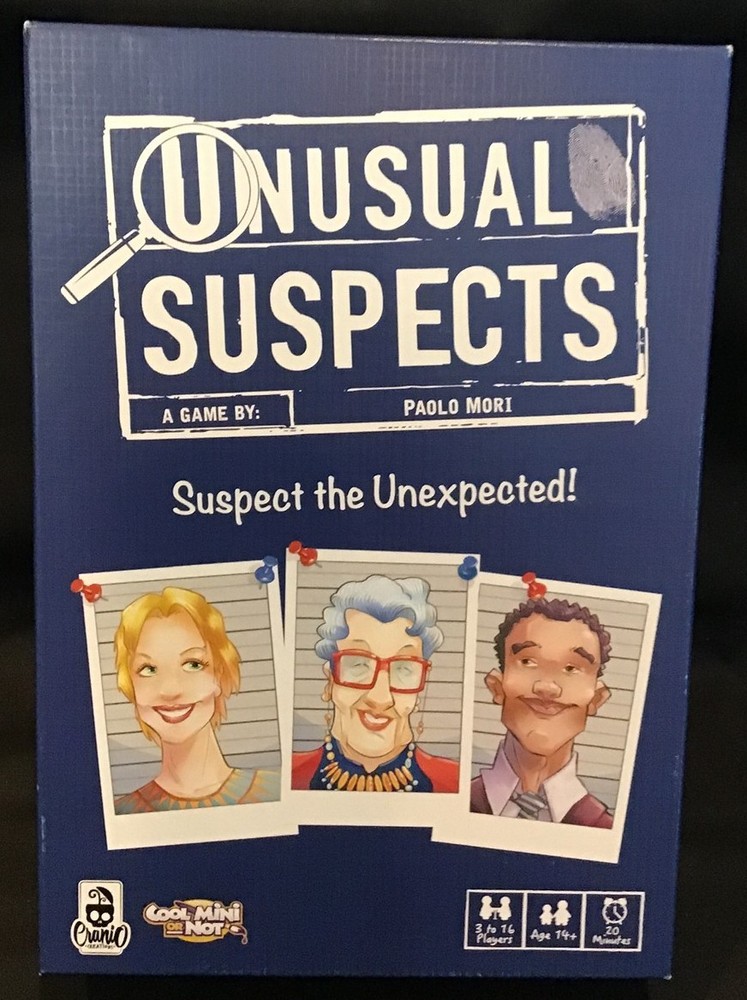 Unusual Suspects ~ Boardgame ~ CMON ~ OEJ