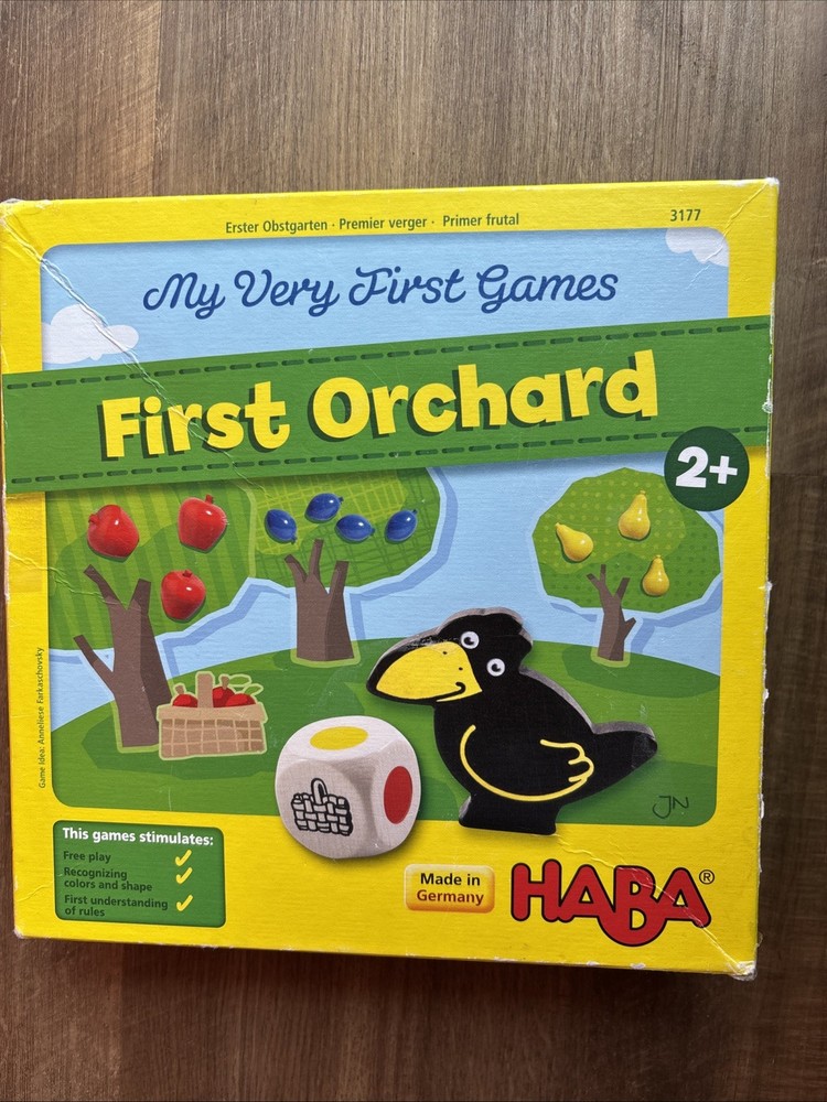 My Very First Games FIRST ORCHARD by Haba Made in Germany