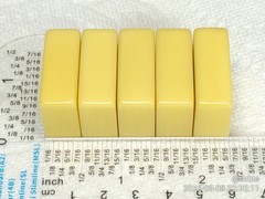 4 Rare Bakelite Catalin MahJong Mah Jongg Flowers tiles Excellent Condition 9dia