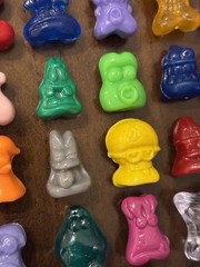 Complete ORIGINAL Set of 1996 Gogos Crazy Bones with Eggy Speedy & Jaws