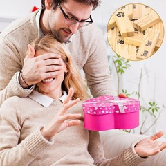 48 Pcs Couple Game Blocks, Fun Valentine’s Day Gift, Adult Games for Couples …