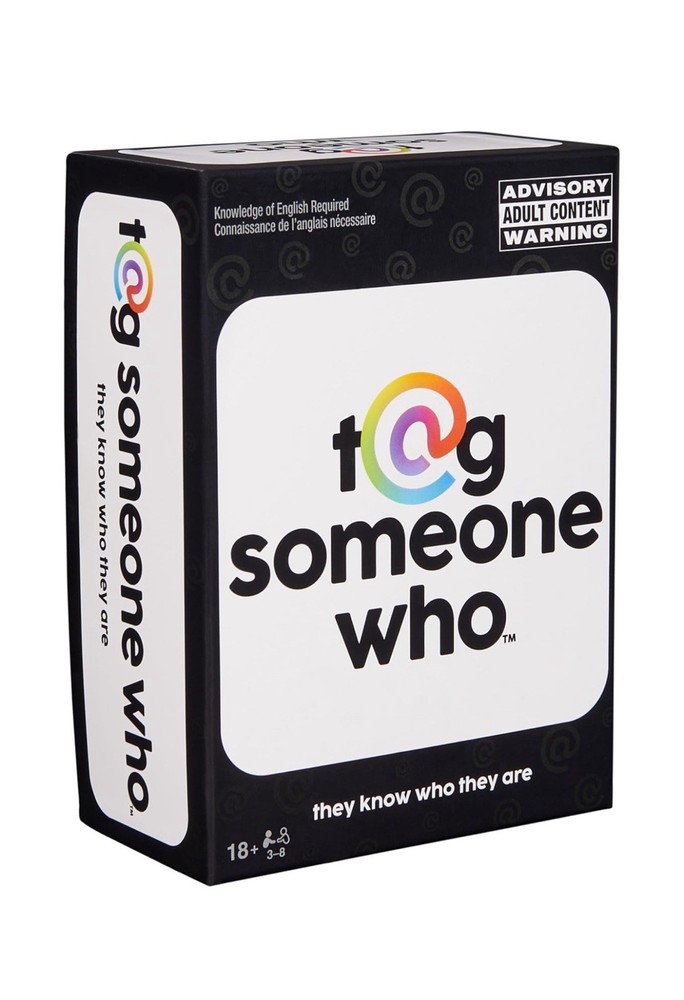 Spin Master Games, Tag Someone Who for Adults & Teens Ages 18+ Brand new Fun Gam