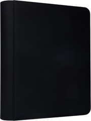 Toploader Binder, Holds 504 Toploaders, 9-Pocket 3 inches x 4 inches, Black