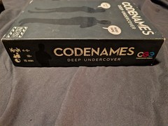 Codenames: Deep Undercover 2.0 Adult Spy Word Board Game 18+ Rare Hard To Find