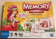 Hasbro Memory Game Strawberry Shortcake Edition 2009 Complete CIB Preschool