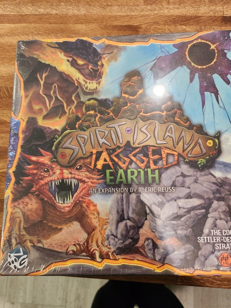 Spirit Island Jagged Earth Expansion Board Game New Sealed