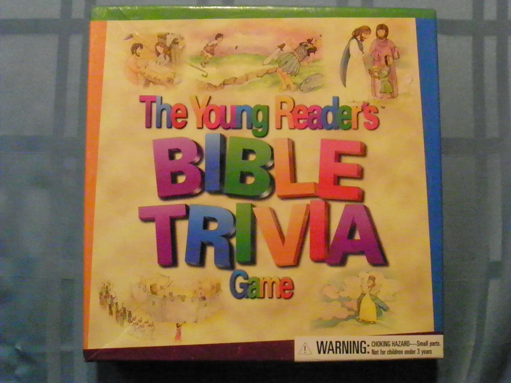 Young Readers Bible Trivia Board Game NEW Kids Children’s Christian Homeschool