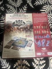 Blood Rage Core Board Game open box unopened contents