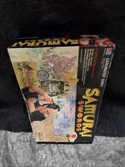 SAMURAI SWORDS Milton Bradley Board Game 4720 Sealed Parts Open Box