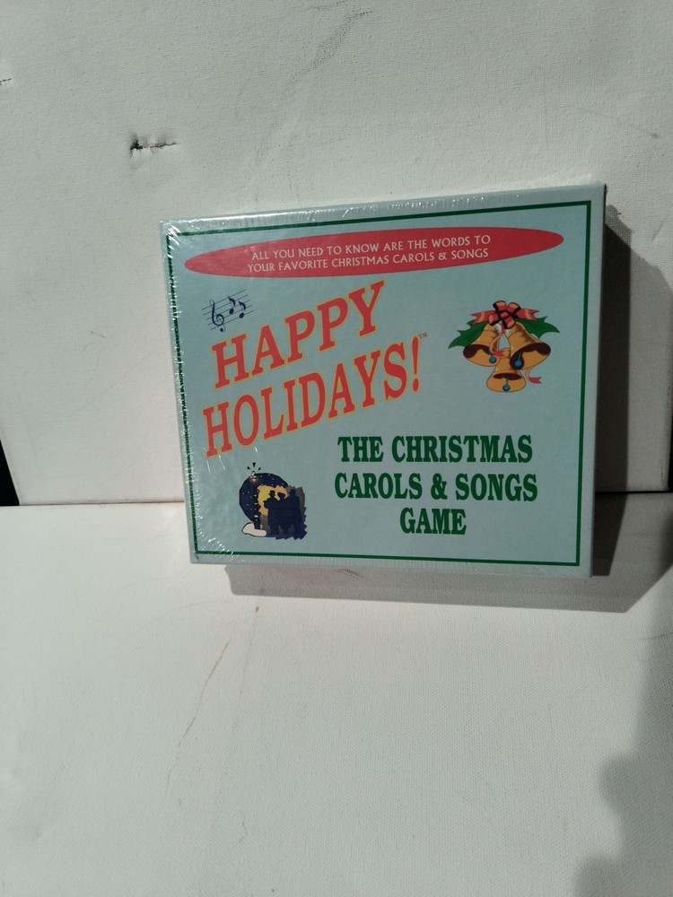 SEALED Happy Holidays! The Christmas Carols & Songs Board Game Trivia NEW