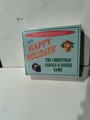 SEALED Happy Holidays! The Christmas Carols & Songs Board Game Trivia NEW