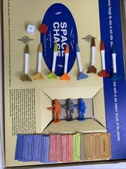 1967 Space Chase Board Game United Nations Constructors Inc. Made In USA