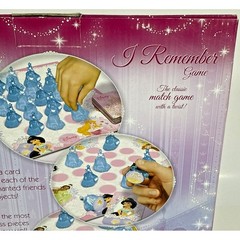 Disney Princess I Remember Game Kids Ages 3+ Memory Matching Board Game