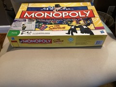 Monopoly The Simpsons Edition 2009 Electronic Banking Game Complete-NEW Open Box