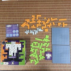 City Square Off COMPLETE Gamewright 2011 Strategy Planning Head to Head
