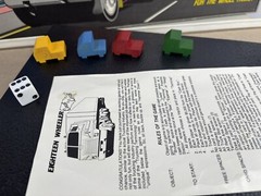 Vintage 18 Wheeler Coast to Coast Board Game 1986 DMP Eighteen 1978 Big Rig