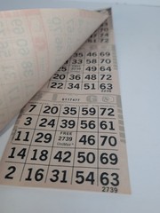 Vintage Lot Bingo Cards Arrow International 1994 90s Color 30 Paper Card Lot