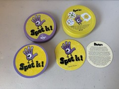 Dobble Spot It! Classic 5-in-1 Card Game – 100% Complete With Instructions