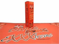 DV8 Dare Pong™ EXXXtreme – Cloth 6ft Pong Table Cover Adult Party Game