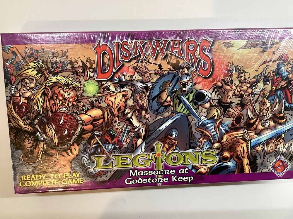 DiskWars Legions Massacre at Godstone Keep NEW Sealed Fantasy Flight FFG OOP