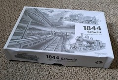 1844 Schwiez (1844 Switzerland) 18xx Strategic Board Game German Edition 2003 T