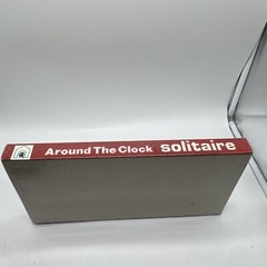 1970s AROUND the CLOCK SOLITAIRE Old Stock Board Game Edu-Game FACTORY SEALED