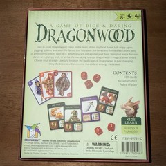 Gamewright Dragonwood A Game of Dice & Daring Strategy Board Game 2-4 Players