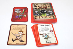 Munchkin Zombies Deluxe Board Game LOTS of EXTRA CARDS + DUNGEON & PORTAL CARDS